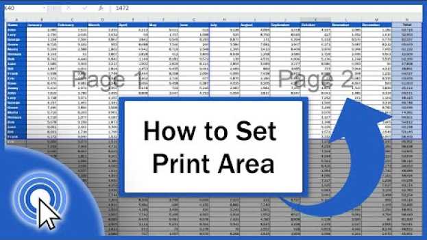 Видео How to Set the Print Area in Excel (Step by Step) на русском