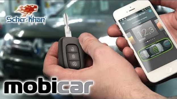 Video Как подключить смартфон к автосигнализациям SCHER-KHAN MOBICAR 2 и B em Portuguese