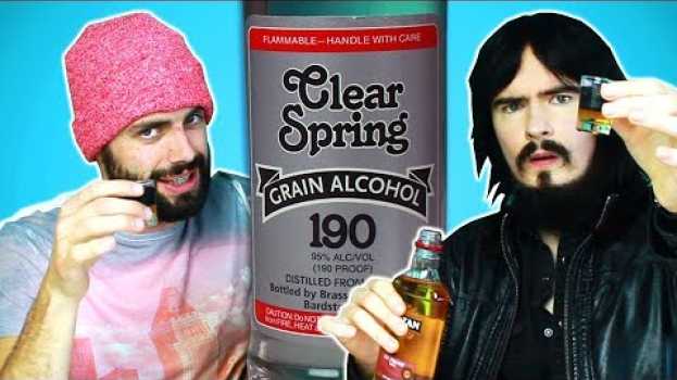 Video Irish People Try America's Strongest Alcohol (95%, 190 Proof) em Portuguese