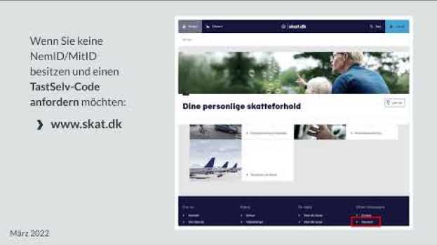 Video Steuererklärung - Allgemeines zu Steuern und zur Steuererklärung in DK in English