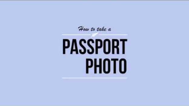 Video How to Take a Passport Photo with Your iPhone in Deutsch