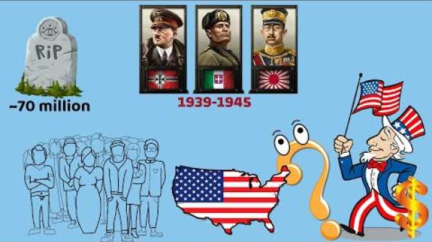 Video ¿Cómo la Segunda Guerra Mundial trajo grandes beneficios a los Estados Unidos? in English
