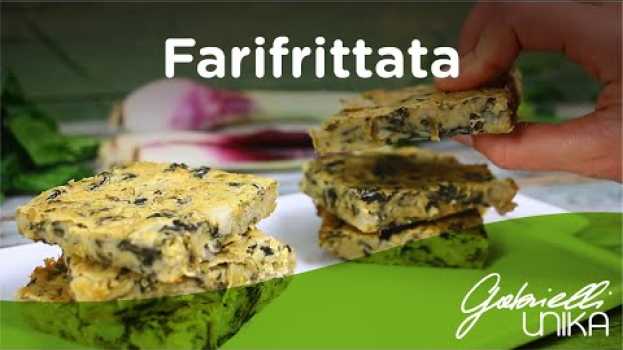 Video Frittata vegana con farina di ceci em Portuguese