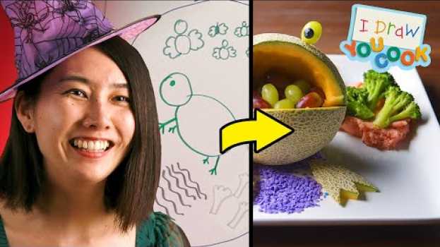 Video Can These Chefs Turn This Witch Drawing Into A Real Dish? • Tasty em Portuguese