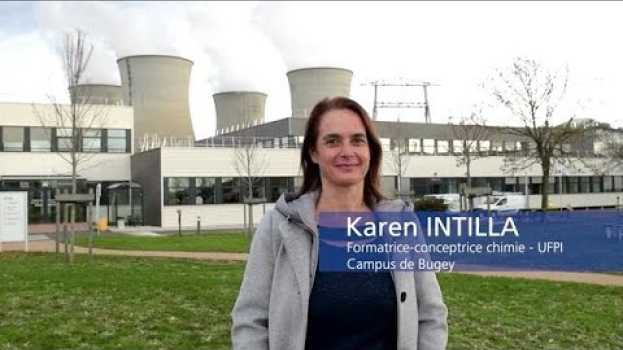 Video Ils font, ils sont l’industrie : Karen, formatrice-conceptrice en chimie en français