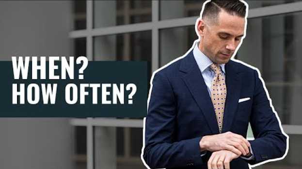 Video How Often Should You Dry Clean Your Suit? | How To Clean & Care For Suits in Deutsch