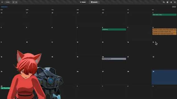 Video Calendar initial port to GTK4: try it already!! GNOME 42 en Español