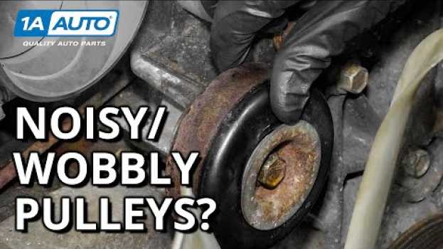 Video Pulley Problems: Diagnose Noise Under Your Truck / Car's Hood! em Portuguese