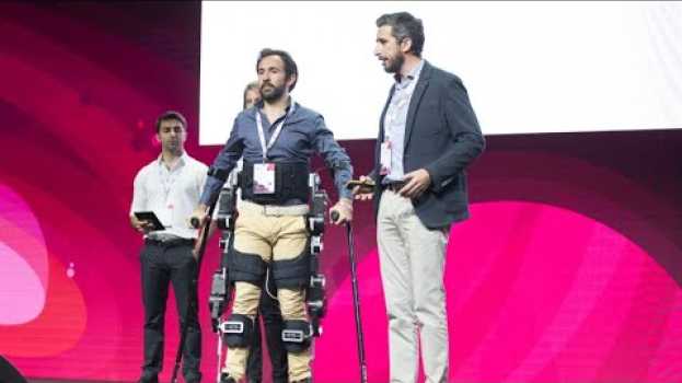 Video Twin, l’esoscheletro. Dai robot all’uomo, la ricerca IIT per la salute - Lorenzo De Michieli al WMF in Deutsch