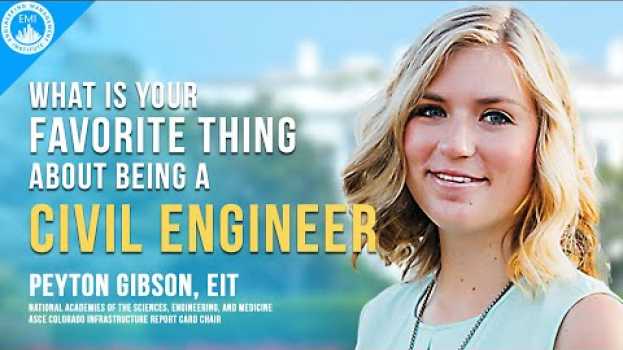 Video Celebrating Engineers Week | What Is Your Favorite Thing About Being a Civil Engineer? en français