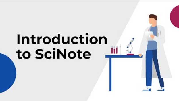 Video Introduction to SciNote and its main functionalities em Portuguese