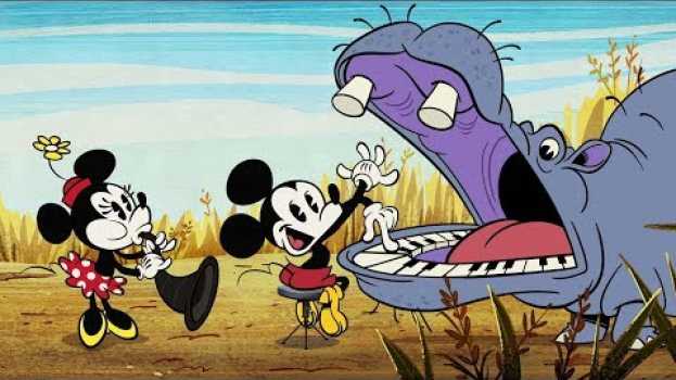Video Safari So Good | A Mickey Mouse Cartoon | Disney Shorts in English