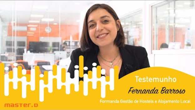 Video A Fernanda Barroso já está a trabalhar | Gestão de Hostels e Alojamento Local in English