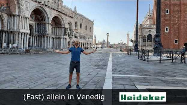 Video (Fast) allein in Venedig mit Johannes Rauser su italiano