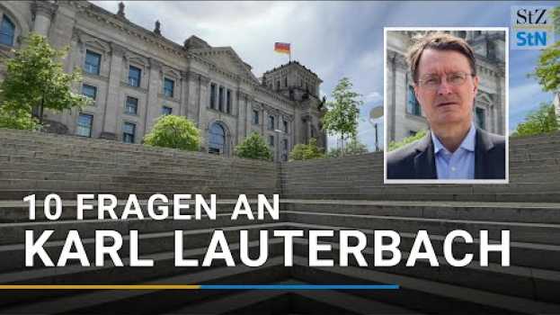Video 10 Fragen an Karl Lauterbach (SPD): Drohungen & Fehler der Regierung | Bundestagswahl em Portuguese