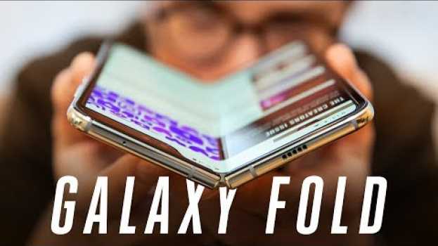 Video Samsung Galaxy Fold hands-on: more than a concept em Portuguese