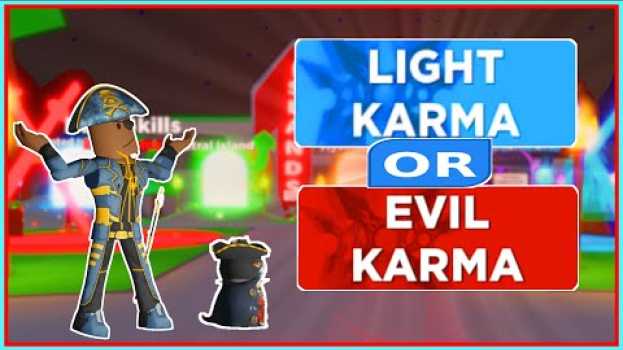 Video Which Karma Is Better In Ninja Legends? | Roblox na Polish