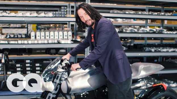 Video Keanu Reeves Shows Off His Most Prized Motorcycles | Collected | GQ na Polish