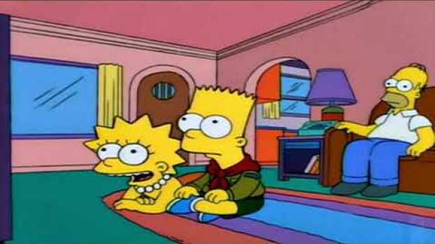 Video Bart, les dessins animés n'ont pas à être réalistes à 100% en Español
