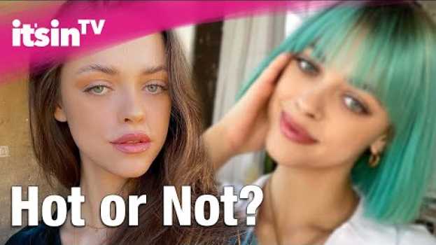 Video Krassestes Makeover! GNTM-Vanessa verrät, ob sie ihre Frisur wieder ändern lässt | It's in TV na Polish