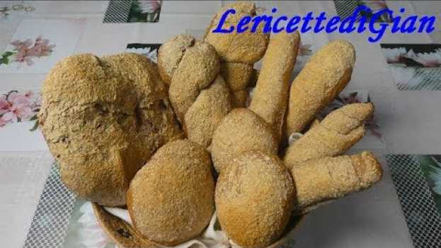 Video Pane integrale fatto in casa con lievito madre -  Ricetta facile - Wholemeal bread recipe in English