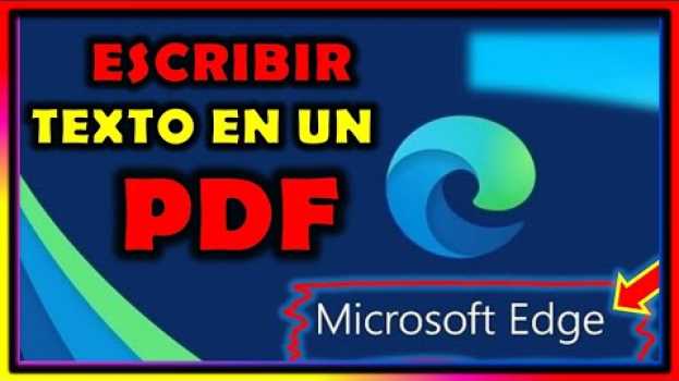 Video Agregar texto a un Pdf en Windows 11 y Windows 10 in English