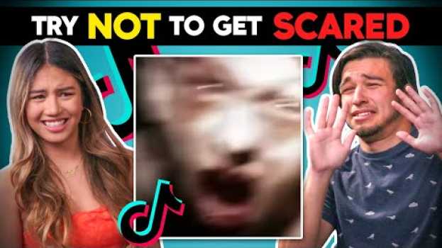 Video Teens React To Try Not To Get Scared Challenge in Deutsch