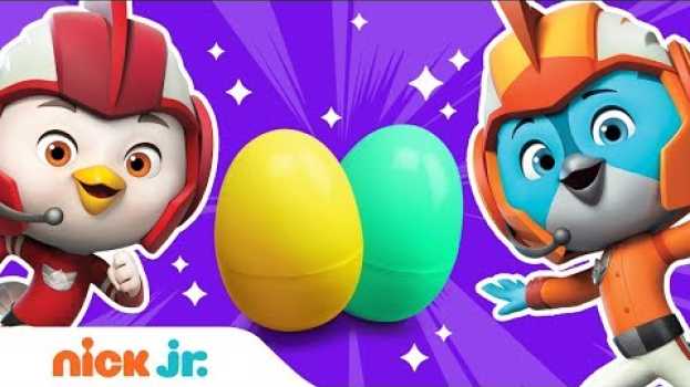 Video Top Wing Surprise Eggs 🥚 Ft. Rod, Swift & More! | Top Wing | Nick Jr. su italiano