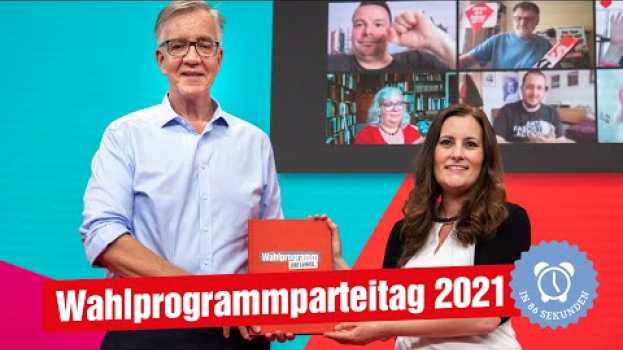 Video Wahlprogrammparteitag 2021 in 86 Sekunden. in English