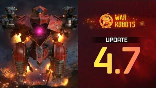 Video War Robots Update 4.7 Overview | Faster Upgrades, Robot Buffs, Lunar New Year Event, New Robots 2019 em Portuguese