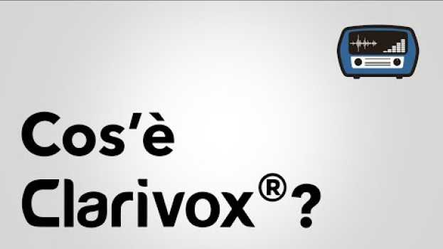 Video Che cos'è Clarivox? Il primo metodo in Italia che sintonizza il tuo udito [apparecchi acustici] in English