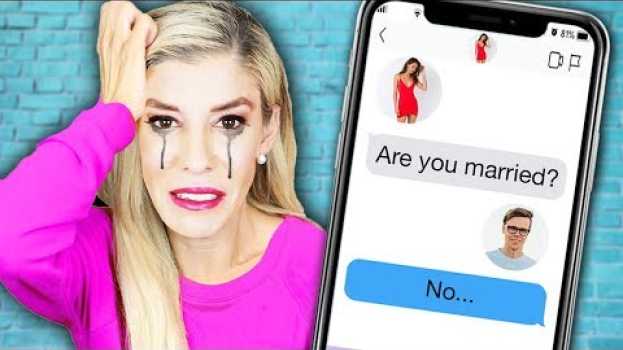 Video Catfishing My HUSBAND MATT to See if HE LiES! (Surprising Secret to Reveal Truth) in English