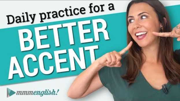 Video How to get a Better English accent 👄 Pronunciation Practice Every Day! na Polish