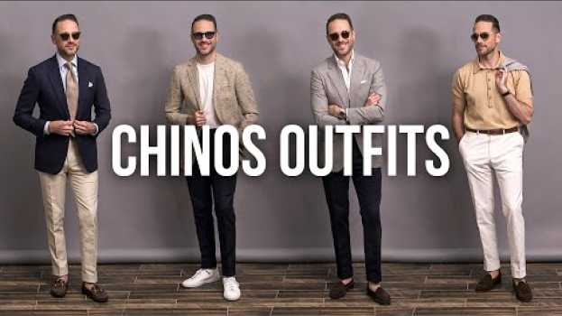 Видео How To Wear Chinos | 6 Ways To Wear Chinos for Men | Summer Outfit Ideas на русском