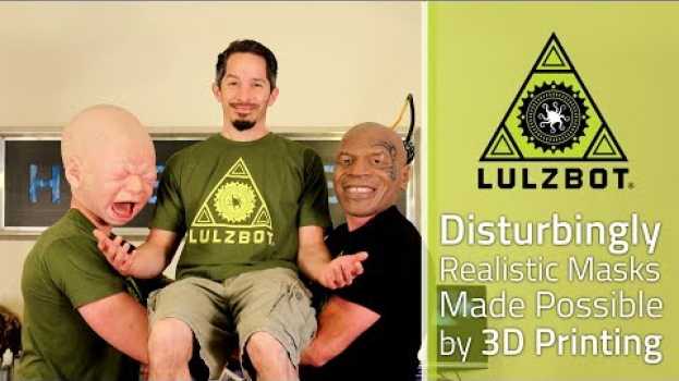 Video Disturbingly Realistic Masks Made Possible by 3D Printing em Portuguese