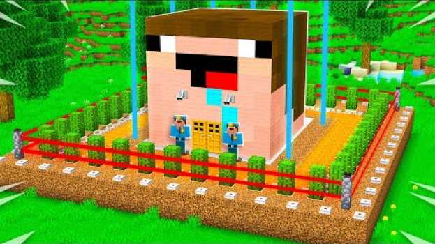 Video Never Break into Noob1234's Impossible Minecraft House! su italiano
