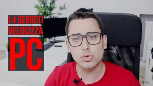 Video I 4 segreti -reali- per allungare la vita al tuo PC ed evitare che diventi lento. su italiano