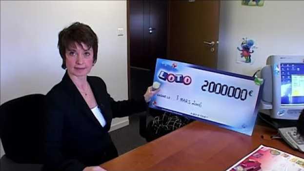 Video Millionnaire du LOTO : le jour où tout a basculé in Deutsch