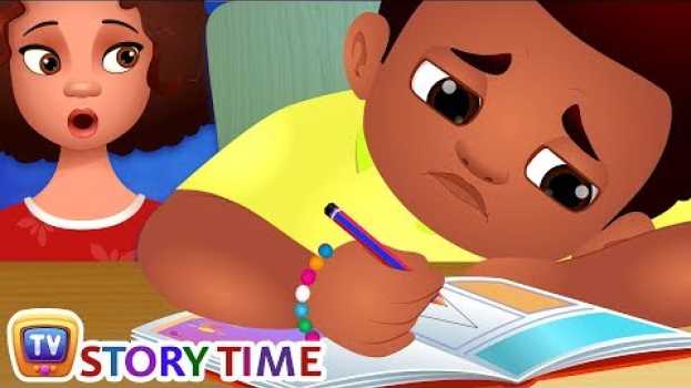 Video Chika and His Homework - ChuChuTV Storytime Good Habits Bedtime Stories for Kids em Portuguese