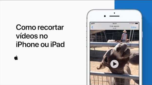 Video Como recortar vídeos no iPhone ou iPad – Suporte da Apple en français