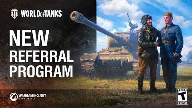 Видео Heaps of Rewards in the new World of Tanks Referral Program на русском