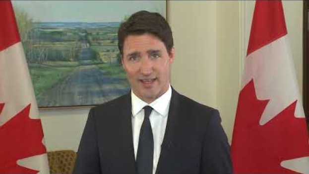 Видео Message du premier ministre Justin Trudeau à l’occasion du Vaisakhi на русском