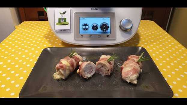 Video Involtini di pollo con bacon e formaggio per bimby TM6 TM5 TM31 em Portuguese