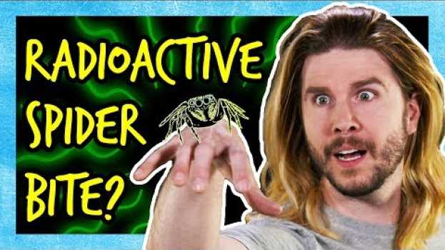 Video What if a Radioactive Spider Bites You? in Deutsch