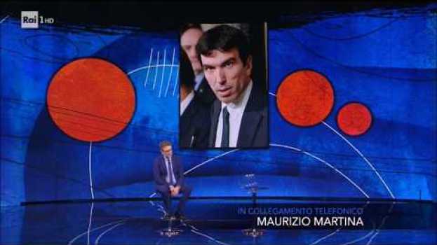 Video Maurizio Martina al telefono con Fabio Fabio a Che Tempo Che Fa, Rai 1 em Portuguese