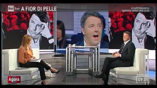 Video Renzi ad Agorà: Macerata, chi ha cercato di strumentalizzare questa vicenda si vergogni en français