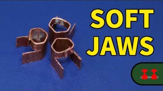 Video Making Copper Soft Jaws from Scrap Copper Pipe for the CJ0618 Lathe - TipBlitz19 in Deutsch