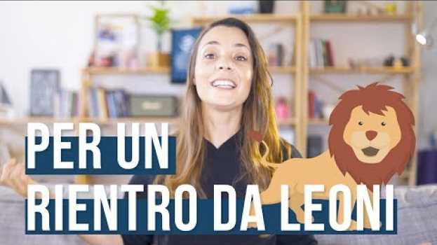Video Per un Rientro al Lavoro da Leoni 🐯 em Portuguese