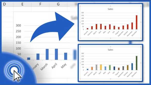 Video How to Change Chart Colour in Excel en Español