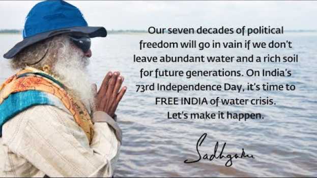Video Independence Day Message from Sadhguru I  2019 en français